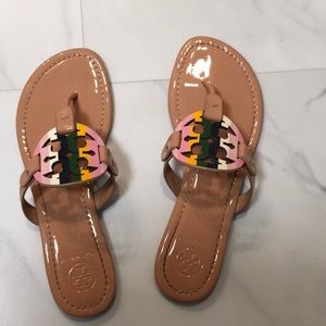 Tory Burch size 6 multicolor Miller Sandal
